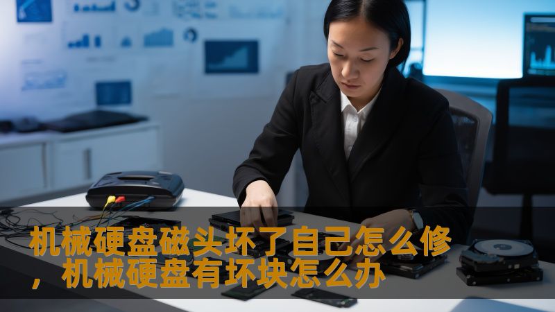 机械硬盘磁头坏了自己怎么修，机械硬盘有坏块怎么办