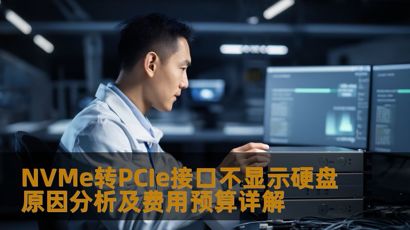 NVMe转PCIe接口不显示硬盘原因分析及费用预算详解