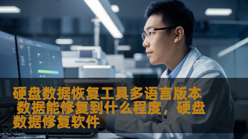 硬盘数据恢复工具多语言版本 数据能修复到什么程度，硬盘数据修复软件