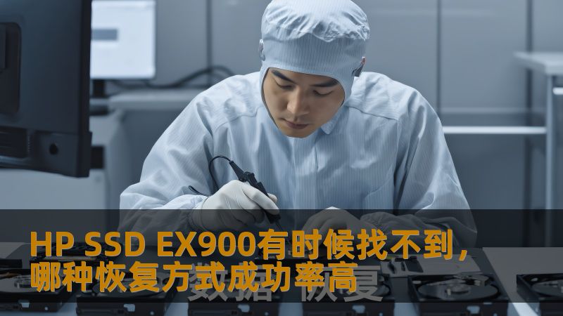 HP SSD EX900有时候找不到，哪种恢复方式成功率高
