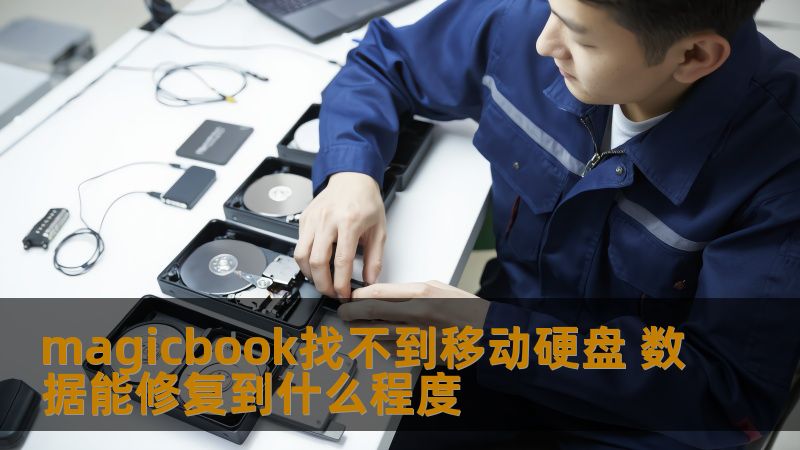 magicbook找不到移动硬盘 数据能修复到什么程度