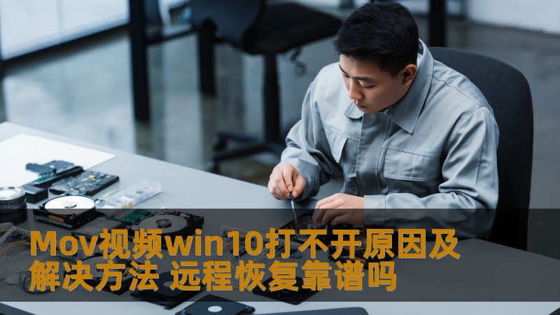 Mov视频win10打不开原因及解决方法 远程恢复靠谱吗