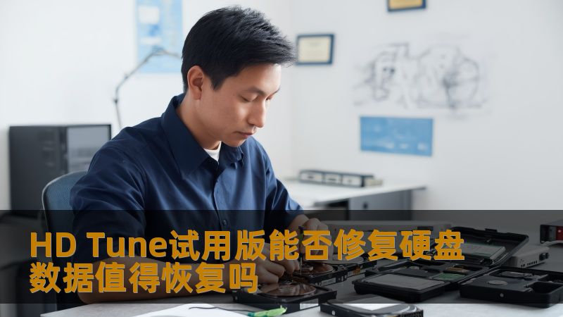 HD Tune试用版能否修复硬盘数据值得恢复吗