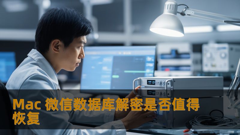 Mac 微信数据库解密是否值得恢复