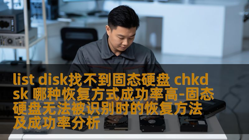 本文分析了固态硬盘无法被识别时的恢复方法及成功率，探讨了list disk找不到固态硬盘和chkdsk的有效性。