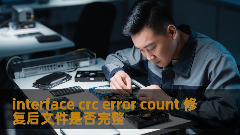 interface crc error count 修复后文件是否完整