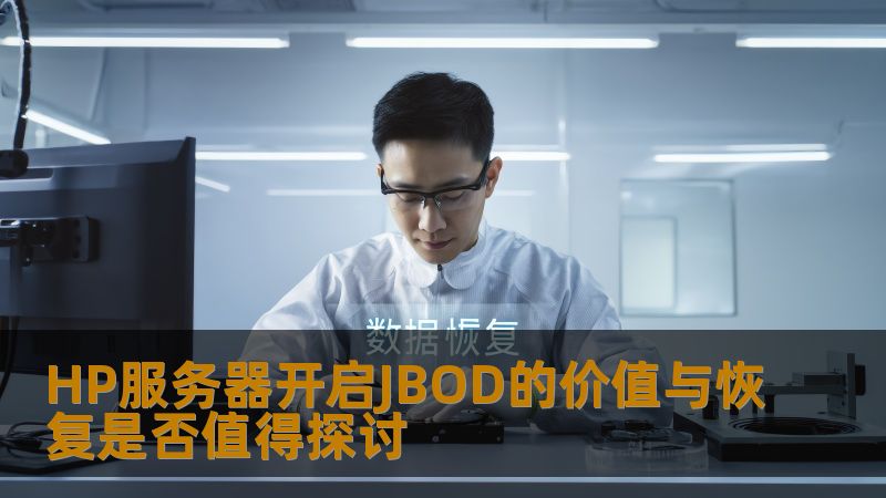 HP服务器开启JBOD的价值与恢复是否值得探讨
