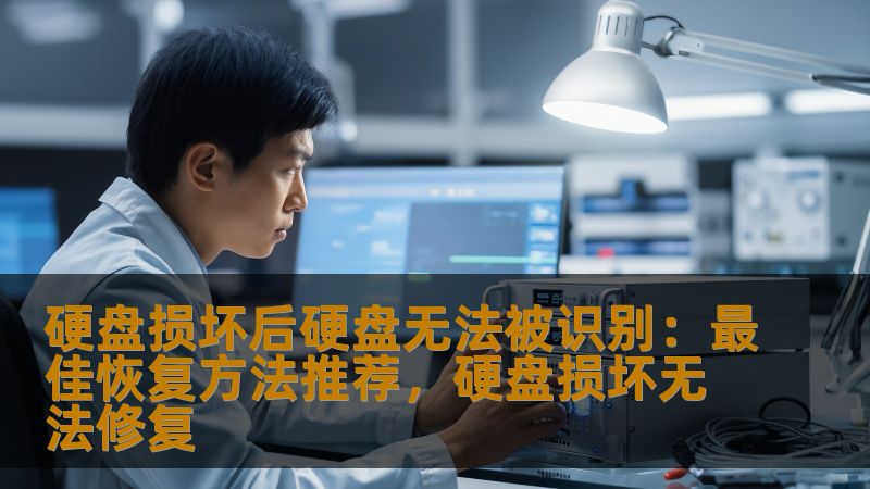 硬盘损坏后硬盘无法被识别：最佳恢复方法推荐，硬盘损坏无法修复