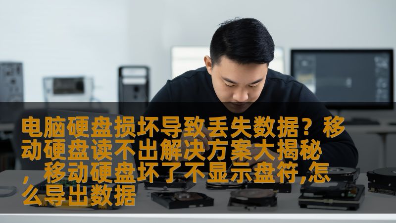 电脑硬盘损坏导致丢失数据？移动硬盘读不出解决方案大揭秘，移动硬盘坏了不显示盘符,怎么导出数据