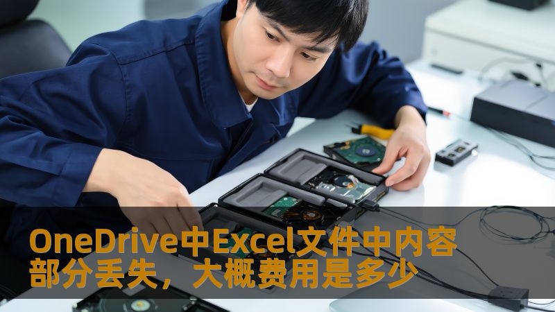 OneDrive中Excel文件中内容部分丢失，大概费用是多少
