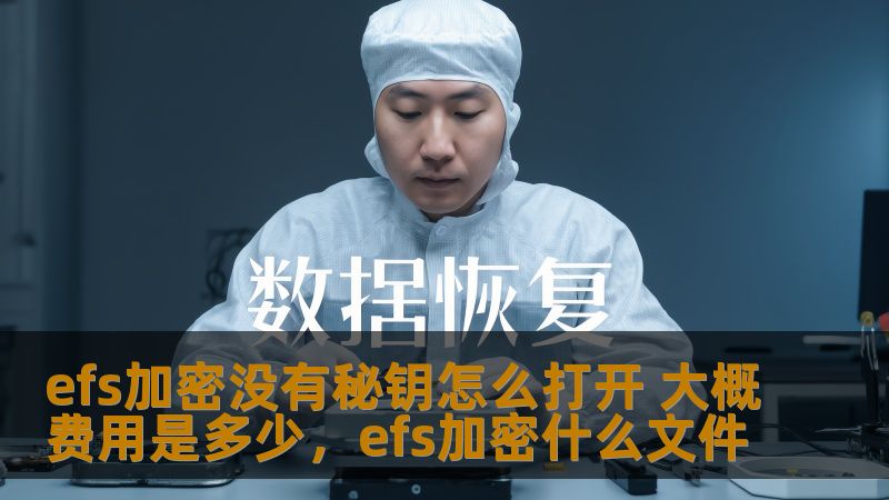 efs加密没有秘钥怎么打开 大概费用是多少，efs加密什么文件
