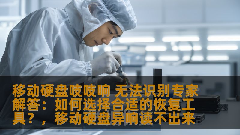 移动硬盘吱吱响 无法识别专家解答：如何选择合适的恢复工具？，移动硬盘异响读不出来