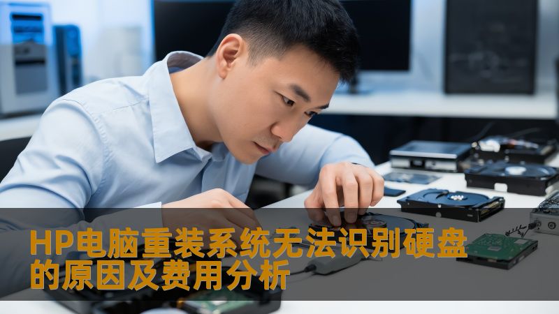 HP电脑重装系统无法识别硬盘的原因及费用分析
