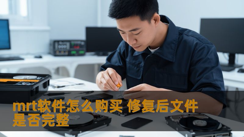 了解mrt软件怎么购买，以及修复后文件是否完整的问题，帮助您高效恢复数据。