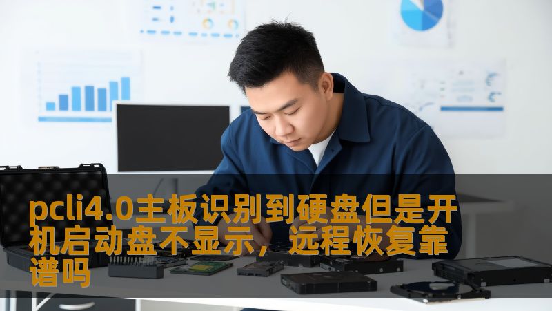 pcli4.0主板识别到硬盘但是开机启动盘不显示，远程恢复靠谱吗