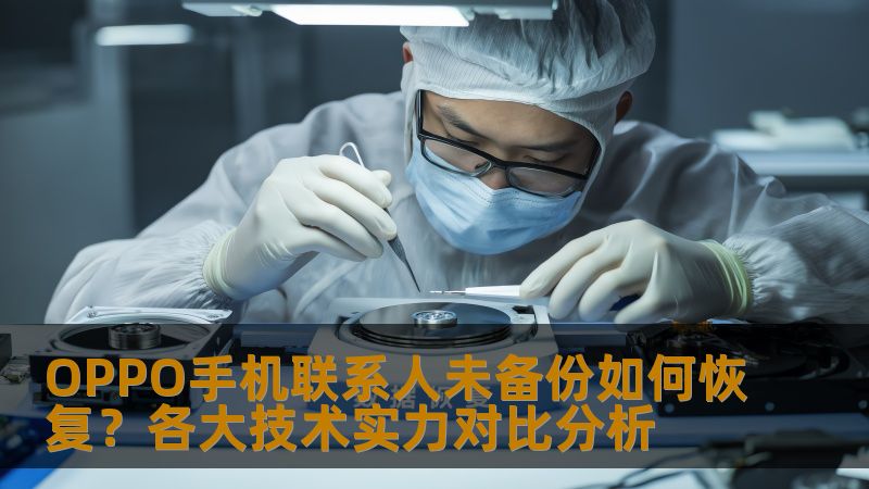 OPPO手机联系人未备份如何恢复？本文深入分析各大技术实力，提供实用的恢复方法和案例，助您快速找回重要联系人。