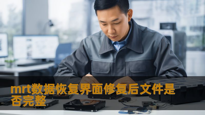了解mrt数据恢复界面修复后文件是否完整，掌握数据恢复的关键步骤，确保您的数据安全。