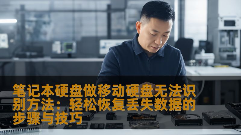 笔记本硬盘做移动硬盘无法识别方法：轻松恢复丢失数据的步骤与技巧