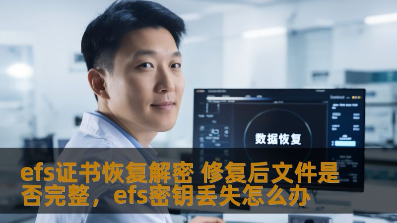 efs证书恢复解密 修复后文件是否完整,efs密钥丢失怎么办 efs证书恢复解密 修复后文件是否完整,efs密钥丢失怎么办