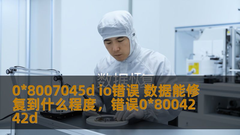 0*8007045d io错误 数据能修复到什么程度，错误0*8004242d
