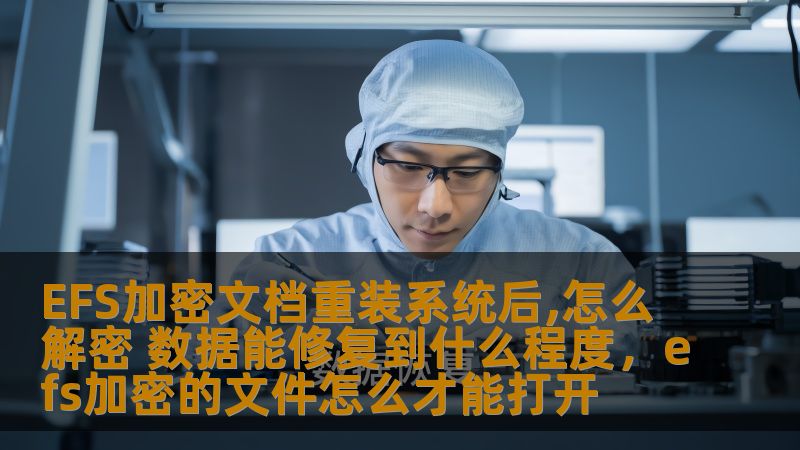 EFS加密文档重装系统后,怎么解密 数据能修复到什么程度,efs加密的文件怎么才能打开 EFS加密文档重装系统后,怎么解密 数据能修复到什么程度,efs加密的文件怎么才能打开