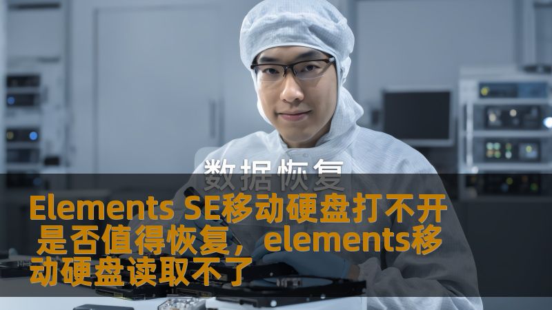 Elements SE移动硬盘打不开 是否值得恢复,elements移动硬盘读取不了 Elements SE移动硬盘打不开 是否值得恢复,elements移动硬盘读取不了