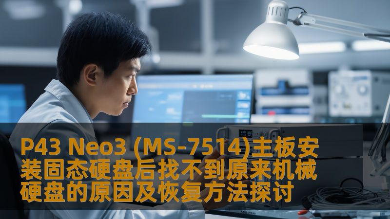 了解P43 Neo3主板安装固态硬盘后找不到机械硬盘的原因，探讨高成功率的数据恢复方法。