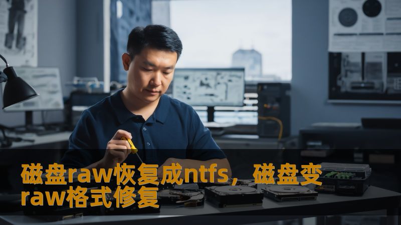 你的磁盘突然变成RAW格式，导致数据无法访问？别担心！本文将为你提供详细的解决方案，教你如何快速将磁盘恢复为NTFS格式，避免数据丢失。