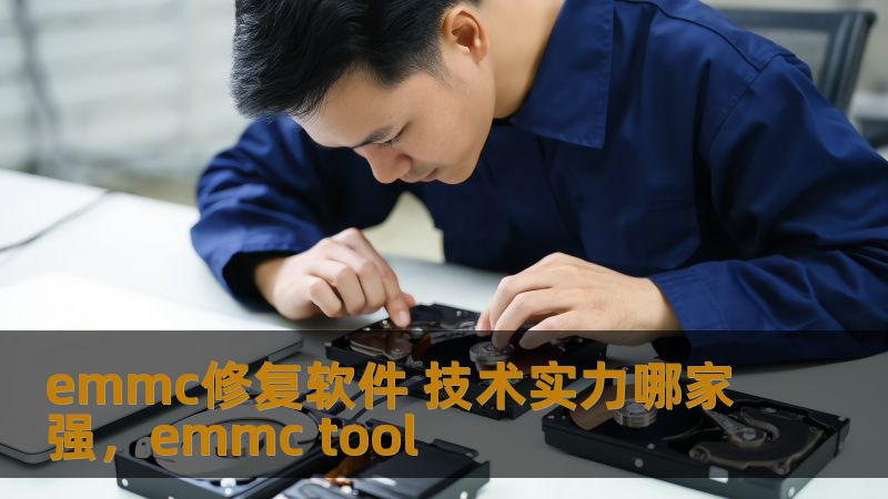 EMMC修复软件在数据修复领域扮演着至关重要的角色，它不仅能帮助用户恢复丢失的数据，还能修复损坏的存储设备。然而，市面上众多品牌中，哪些技术实力强，修复效果好？本文将为你揭开行业领先者的神秘面纱，带你走进EMMC修复软件技术的巅峰之作。