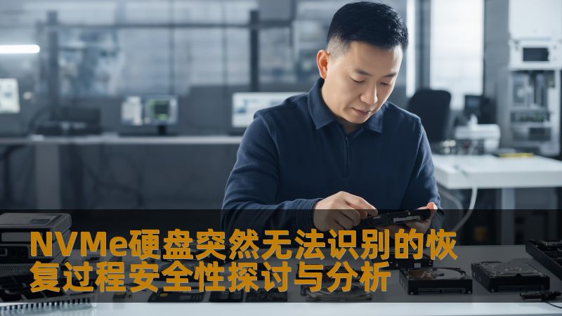 NVMe硬盘突然无法识别的恢复过程安全性探讨与分析