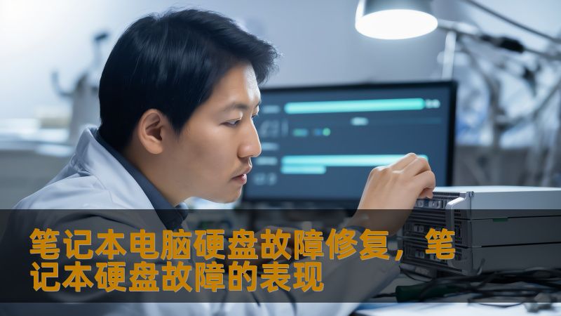 笔记本电脑硬盘故障修复，笔记本硬盘故障的表现