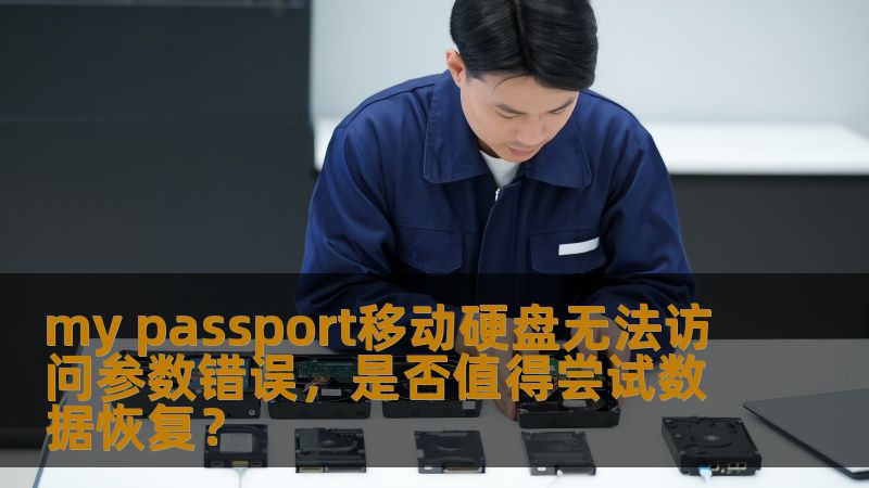 my passport移动硬盘无法访问参数错误，是否值得尝试数据恢复？