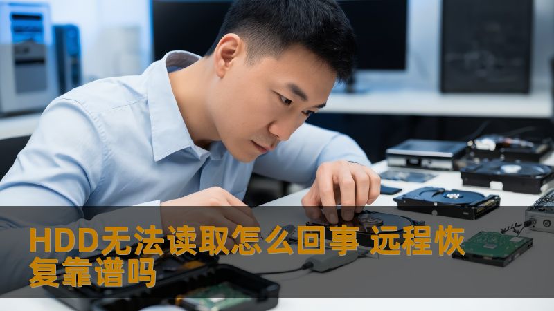 HDD无法读取怎么回事 远程恢复靠谱吗