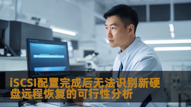 iSCSI配置完成后无法识别新硬盘远程恢复的可行性分析