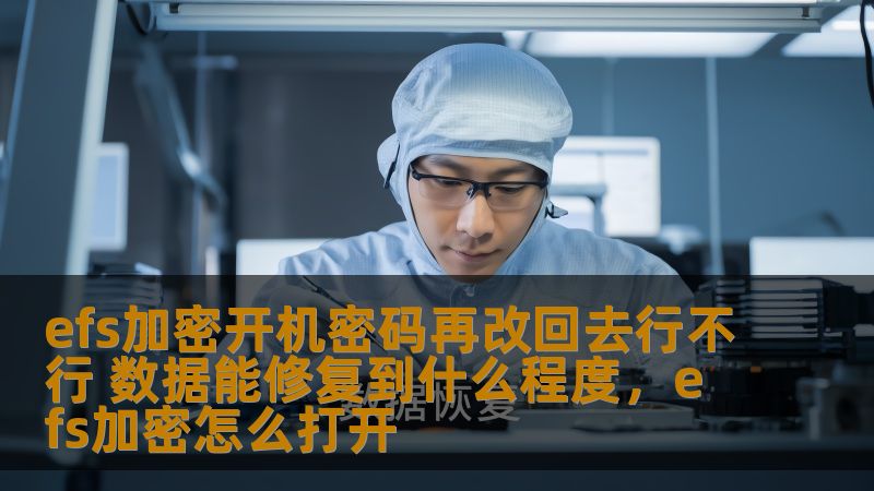 efs加密开机密码再改回去行不行 数据能修复到什么程度，efs加密怎么打开