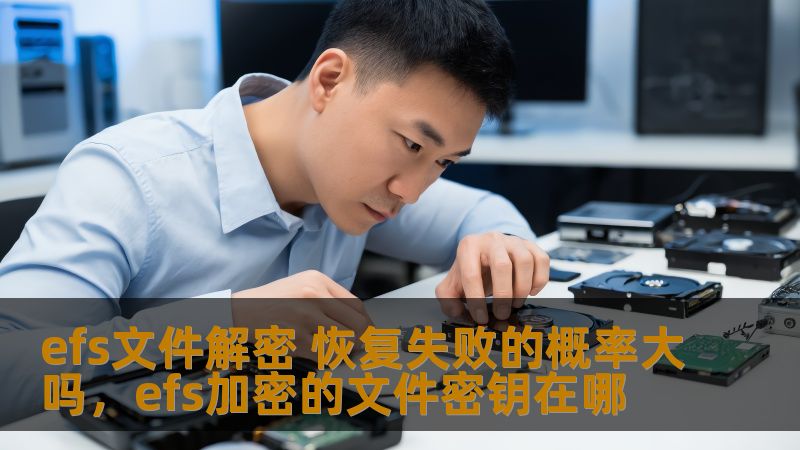efs文件解密 恢复失败的概率大吗，efs加密的文件密钥在哪