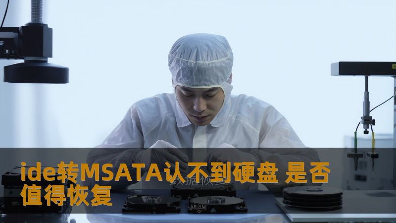 ide转MSATA认不到硬盘 是否值得恢复