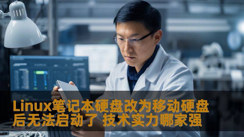 Linux笔记本硬盘改为移动硬盘后无法启动问题解析，深入探讨技术实力的比拼与解决方案。