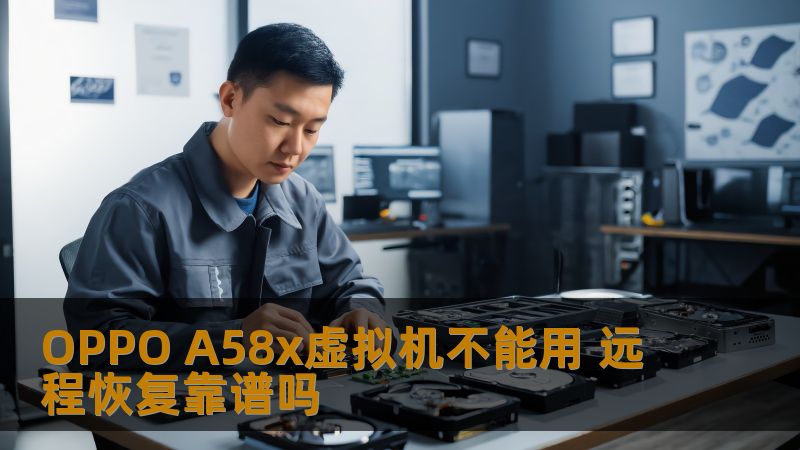 OPPO A58x虚拟机不能用 远程恢复靠谱吗