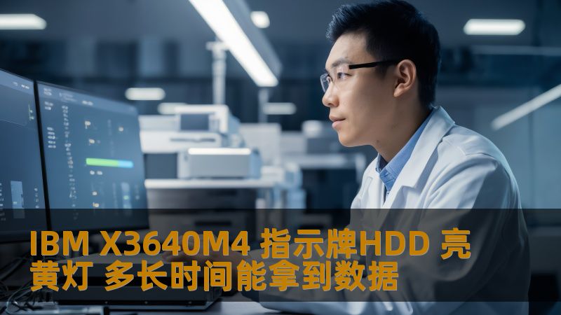 IBM X3640M4 指示牌HDD 亮黄灯 多长时间能拿到数据