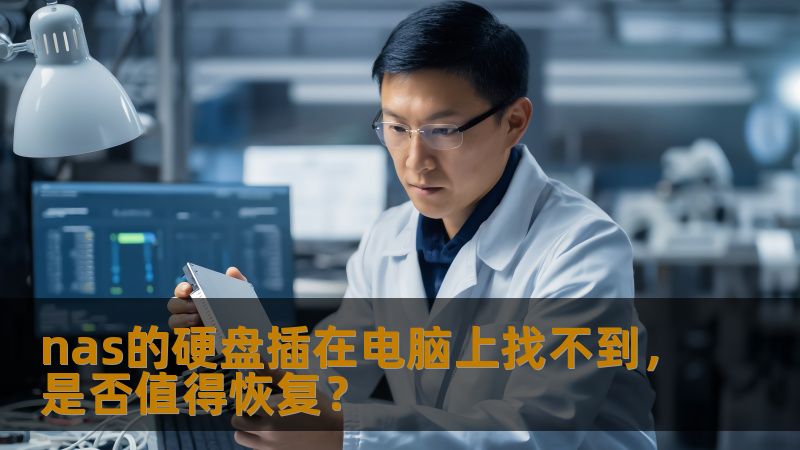 nas的硬盘插在电脑上找不到，是否值得恢复？