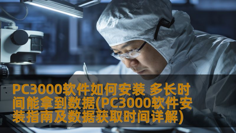 PC3000软件如何安装 多长时间能拿到数据(PC3000软件安装指南及数据获取时间详解)