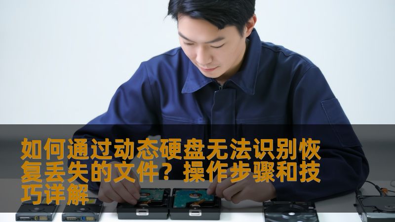 如何通过动态硬盘无法识别恢复丢失的文件？操作步骤和技巧详解