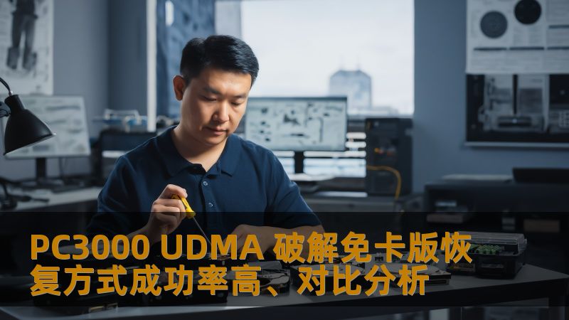 PC3000 UDMA 破解免卡版恢复方式成功率高、对比分析