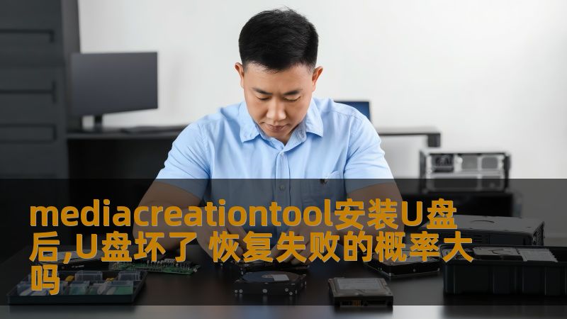 mediacreationtool安装U盘后,U盘坏了 恢复失败的概率大吗