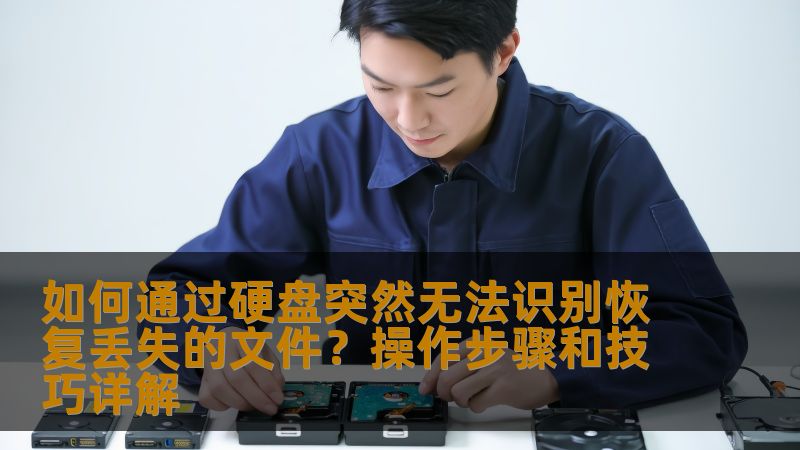 如何通过硬盘突然无法识别恢复丢失的文件？操作步骤和技巧详解