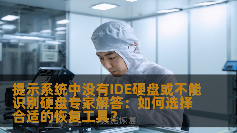 提示系统中没有IDE硬盘或不能识别硬盘专家解答：如何选择合适的恢复工具？