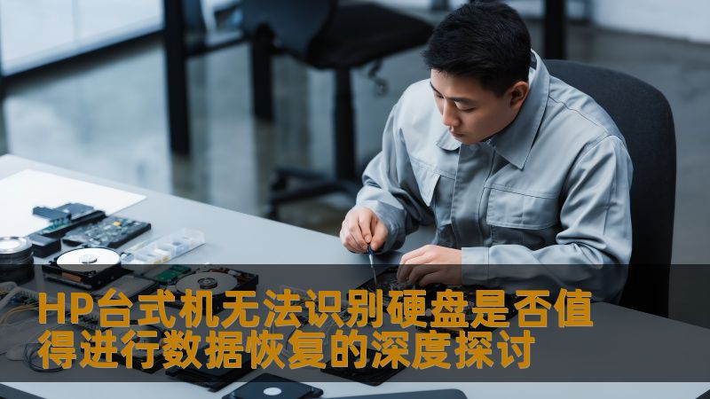 HP台式机无法识别硬盘是否值得进行数据恢复的深度探讨