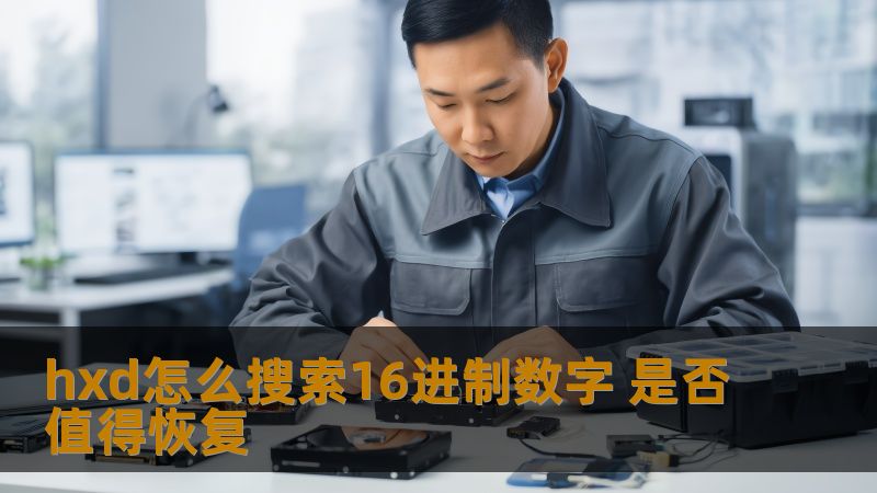 hxd怎么搜索16进制数字 是否值得恢复