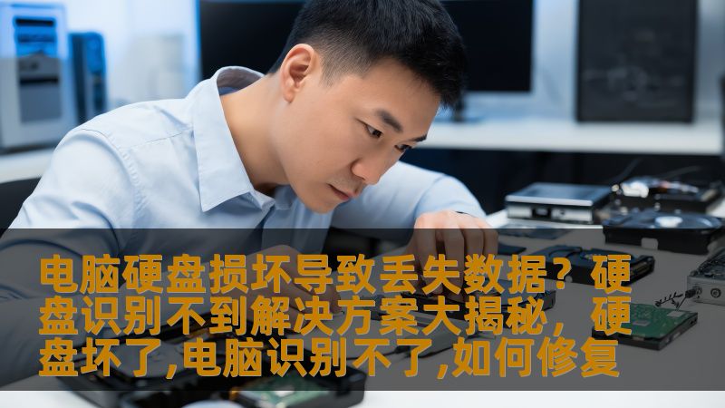 电脑硬盘损坏导致丢失数据？硬盘识别不到解决方案大揭秘，硬盘坏了,电脑识别不了,如何修复